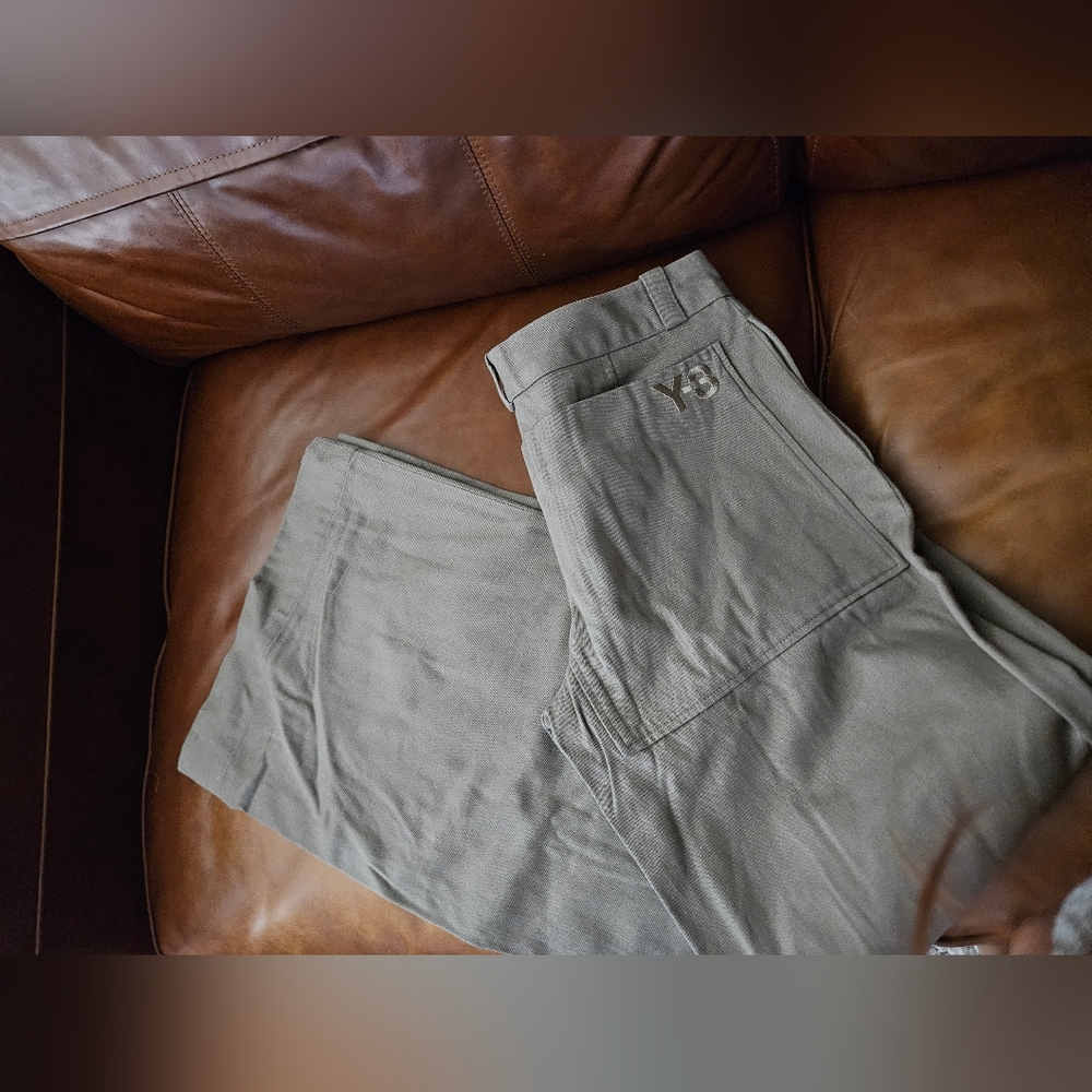 Y-3 Yohji Yamamoto Womens SL SHADOW Pants $435 Size Large